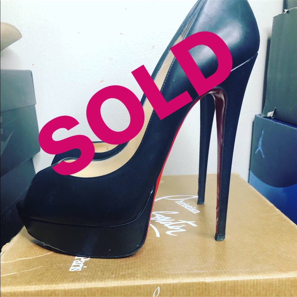 Christian Louboutin- Lady Peeps 150MM - size 39